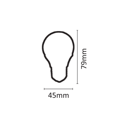 InLight E27 LED G45 5,5watt 6500K Ψυχρό Λευκό (7.27.05.12.3)