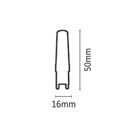 InLight G9 LED 3,5watt 4000Κ Φυσικό Λευκό (7.09.03.09.2)
