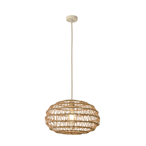 InLight Κρεμαστό Φωτιστικό από σχοινί 1xE27 D:45cm (4041-B)