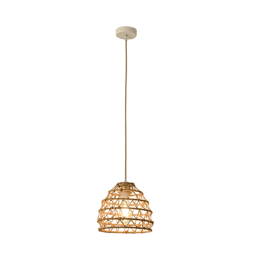 InLight Κρεμαστό Φωτιστικό από σχοινί 1xE27 D:25cm (4047-B)