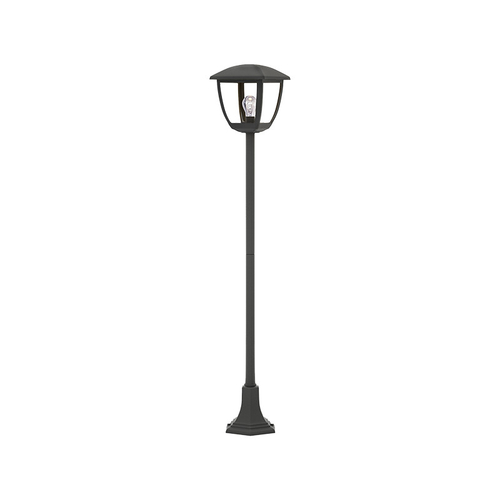 it-Lighting Avalanche 1xE27 Outdoor Pole Light Black D:120cmx18.5cm (80500114)