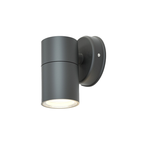 it-Lighting Eklutna 1xGU10 Outdoor Wall Lamp Anthracite D:11.3cmx11.3cm (80200544)