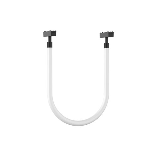 InLight Φωτιστικό LED 8W 3000K για Ultra-Thin μαγνητική ράγα σε μαύρη απόχρωση D:50cm (T04501-Black)