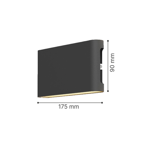it-Lighting Niskey - LED 14W 3CCT Up and Down Wall Light in White Color (80204120)