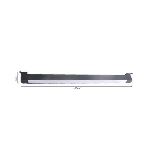 InLight Γραμμικό φωτιστικό LED 40W 4000K σε μαύρη απόχρωση (T1-06002-Black)