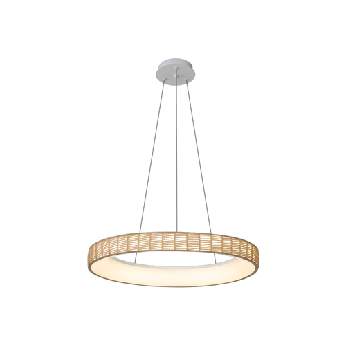 Inlight Κρεμαστό Φωτιστικό LED από σχοινί 3CCT, 32W  D:60x8cm (42041)