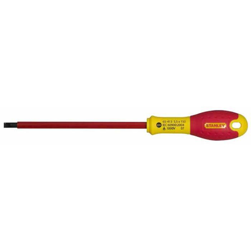 Κατσαβίδι ίσιο με μόνωση 1000V VDE FATMAX 5,5x150mm σε blister / 0-65-413