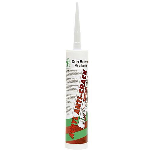 Στόκος ακρυλικός 12τεμ. για ρωγμές ANTI-CRACK λευκό 310ml ενός συστατικού, πλαστό-ελαστικό σφραγιστικό, ακρυλικής βάσης, εξαιρετικής ποιότητας, βάφεται με πλαστικά και ακρυλικά χρώματα, άοσμο, χωρίς φθαλικούς πλαστικοποιητές / 12010635