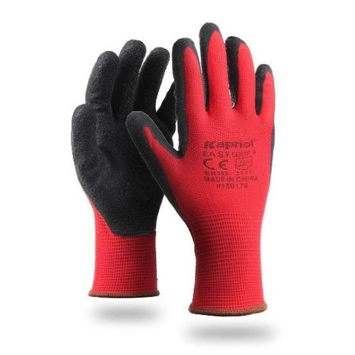 Γάντι νιτριλίου EASY GRIP μαύρο-κόκκινο Νο8 / 28020