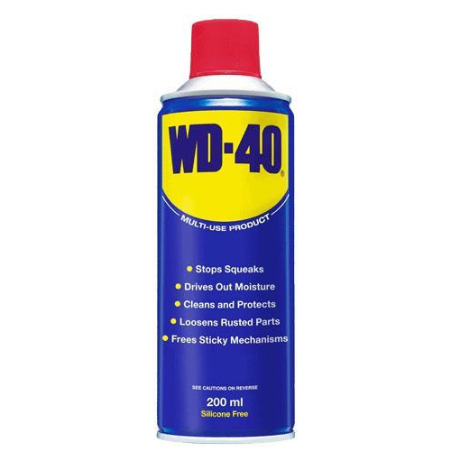 Αντισκουριακό σπρέι 24τεμ. 100ml WD-40. Καθαρίζει & προστατεύει. Χαλαρώνει σκουριασμένα μέρη. Ελευθερώνει μπλοκαρισμένους μηχανισμούς. Σταματά τα τριξίματα. Aπομακρύνει την υγρασία & απωθεί το νερό. / 30201