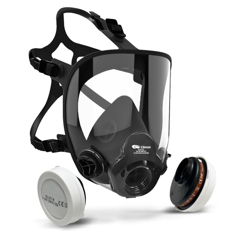 Μάσκα κεφαλής ολόκληρου προσώπου 742 διπλού φίλτρου για (A1, B1-E1  ή ABEK1P3) με κωδικούς 2401757105, 2401757205, 2401757902 (χωρίς φίλτρο) / 2351742100