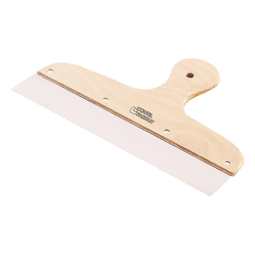 Σπατουλαδόρος μεταλλικός για άπλωμα αρμόστοκου με ξύλινη λαβή No35x5cm / 549035