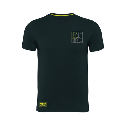Μπλούζα t-shirt black με στάμπα kapriol 100% Βαμβάκι L / 37652