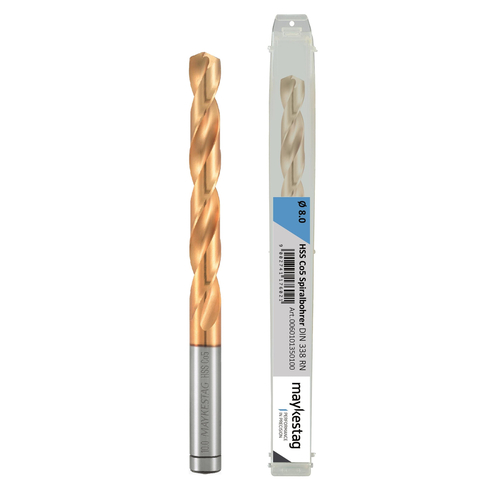 Τρυπάνι τιτανίου για ατσάλι και inox 4x75mm / 607004001