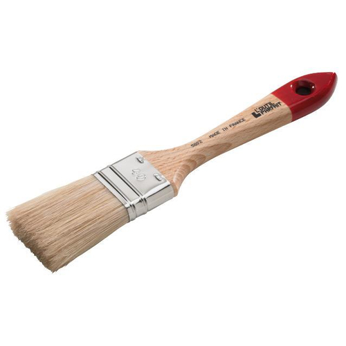 Πινέλο για επίπεδες επιφάνειες, για ολα τα χρωμάτα 6τεμ. διπλό με ξύλινη λαβή και άσπρη τρίχα Νο20mm / 5802-020