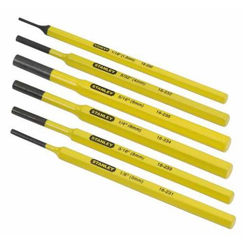 Ζουμπάδες σετ 6 τεμαχίων Νο1,5 - 3 - 4 - 5 - 6 - 8mm. Σκλήρυνση και βάψιμο για μεγάλη διάρκεια ζωής. Ειδική επικάλλυψη για αυξημένη ευκρίνεια. Μονοκόμματη κατασκευή με σφυρηλατημένο βαμμένο ατσάλι για μεγάλη αντοχή. / 4-18-226