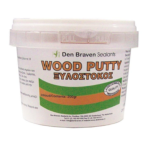 Ξυλόστοκος νερού 12τεμ. WOOD-PUTTY καρυδιά σκούρη 200ml ακρυλικός, για επιδιόρθωση χτυπημάτων, ρωγμών, ατελειών και ξύλινων οπών, δυνατή η εφαρμογή σε πολλαπλές στρώσεις, μετα την ωρίμανση γυαλοχαρτάρεται, τρυπιέται, πριονίζεται, λιμάρεται, γρήγορη και εύκολη εφαρμογή / 84000105