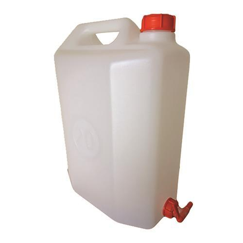 Μπιτόνι νερού λευκό με βρύση Νο20L / 7320-N