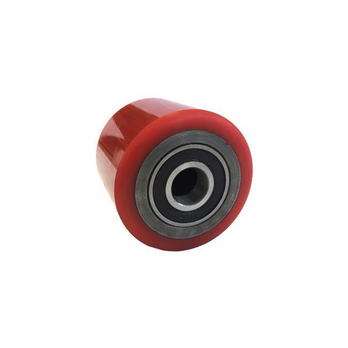 Ρόδα παλετοφόρου κόκκινη 80x50x20mm για 400kg / 661080