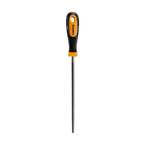 Λίμα στρογγυλή με πλαστική λαβή 250mm / CFH-Z01006-250