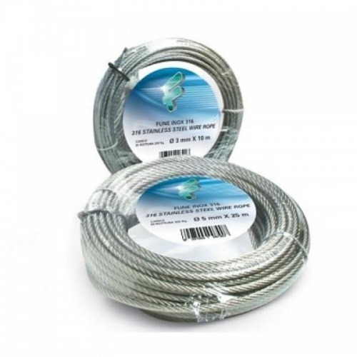 Συρματόσχοινο γαλβανιζέ 2mmx10m / FUN2010