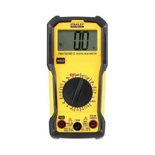 Πολύμετρο ψηφιακό FATMAX CAT III 600V AC/DC, δίοδος 2,4V, αντίσταση 2ΜΩ / FMHT82565-0