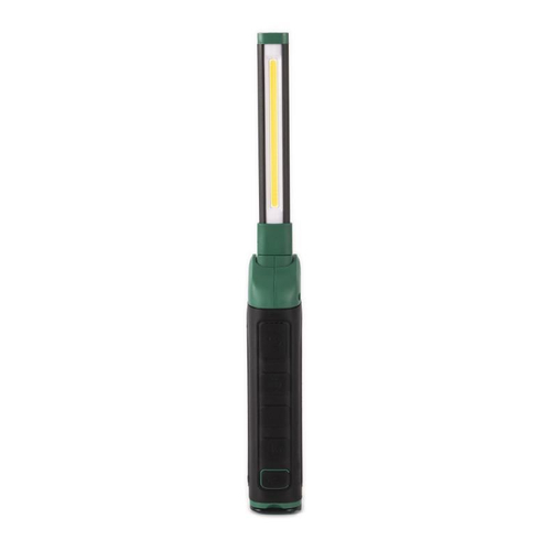 Διπλή LED με 600 lumen (μπροστά) και 100 lumen (πάνω) για έντονο φωτισμό
 Ασύρματη ή USB επαναφορτιζόμενη μπαταρία λιθίου
 Λαμπτήρας από υπερλεπτό κράμα αλουμινίου, σχεδιασμένος για μικρούς
χώρους
 Ο φωτισμός περιστρέφεται 180° και γυρίζει 270° για να κατευθύνει την ακτίνα
εκεί που τη χρειάζεστε.
 Ελαφρύς και ανθεκτικός σχεδιασμός
 Αποτελεσματική LED ταινία με τεχνολογία COB για ευρύ φάσμα εφαρμογών
 Μαγνήτης στη βάση και στην πλάτη για εύκολη τοποθέτηση και χρήση χωρίς
χέρια
 Γάντζος περιστροφής 180° για εύκολη τοποθέτηση και χρήση χωρίς χέρια.
 Επίδειξη στάθμης μπαταρίας μέσω οθόνης LED
 Μπαταρία λιθίου παρέχει έως 10 ώρες χρόνο λειτουργίας / ST90608