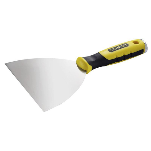 Σπάτουλα inox με μεταλλική κεφαλή 152mm. Λάμα από ανοξείδωτο ατσάλι που εμποδίζει την σκουριά και δίνει αντοχή. Λαβή από δύο υλικά για άνεση και προστασία. Τρύπα για κρέμασμα στην λαβή για προστασία. / STHT0-05864