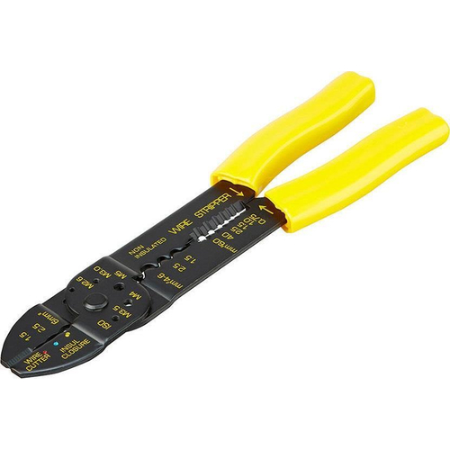 Γδάρτης καλωδίων 220mm 0,75-6mm² καλώδια και 1,5-6mm² σωληνοειδή. Φτερά για έλεγχο αφής. Μαλακό σημείο στήριξης παλάμης. Σκληρό σημείο για εφαρμογή δύναμης. / STHT0-75414