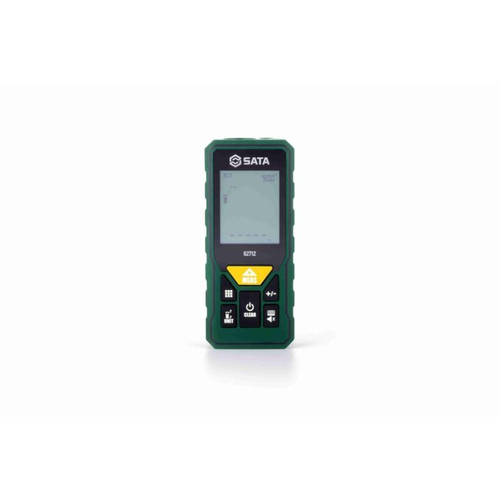 Μέτρο laser εμβέλεια 60m, σφάλμα +/-2mm.  Ακρίβεια Μέτρησης: +/- 2mm
 Λειτουργία Μέτρησης Γωνίας: Ναι
 Οθόνη που εμφανίζει ταυτόχρονα 5 γραμμές δεδομένων για
σύγκριση
 Αποθήκευση: Αποθηκεύει έως 20 σύνολα ιστορικών δεδομένων
 Ηχητική Υπόδειξη (Beeper): Σας ειδοποιεί όταν η μέτρηση έχει
καταγραφεί
 Εύκολη Φόρτιση: Επαναφορτίζεται με κοινό micro USB
 Αυτόματη Απενεργοποίηση: Για εξοικονόμηση ενέργειας / ST62712