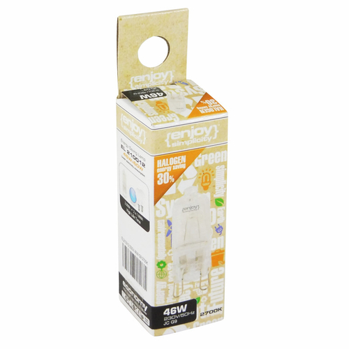 El210012 | g9 Halogen|46w(>60w)|2700k|700lm|{enjoysimplicity}™
