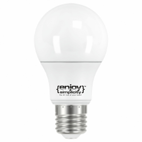 El711804 | led A60|8.5w(>60w)ε27|4000k|840lm|enjoysimplicity™