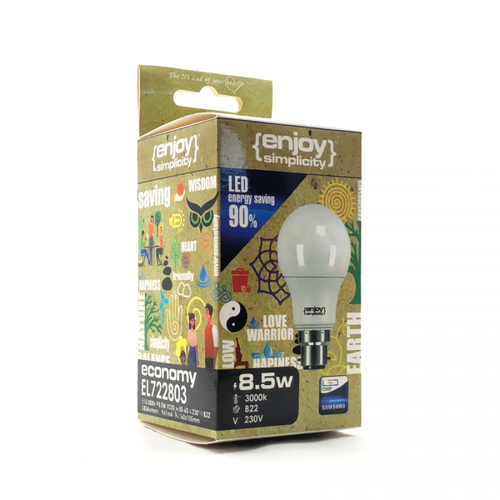 El722802 | led A60|8w(>60w)b22|2700k|806lm|{enjoysimplicity}™