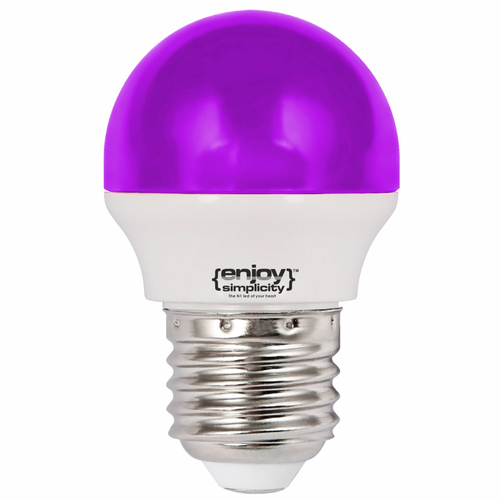 El733316 | led ρ45 μωβ |1.8w(19w) Ε27|{enjoysimplicity}™