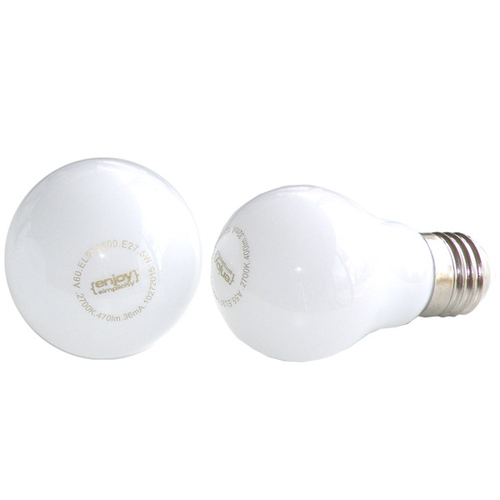 El974500 | led a60 Full Glasssmd|5w(>40w) Ε27|6500k|470lm|{enjoysimplicity}™