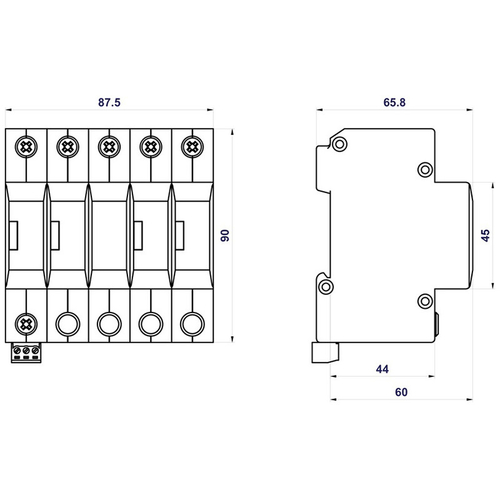 10478 | HLSA12,5 PV 1500 S | PV SPD T1+T2 |  ANTIKEΡΑΥΝΙΚΟ & ΑΠΑΓΩΓΟΣ ΥΠΕΡΤΑΣΕΩΝ ΓΙΑ ΦΩΤΟΒΟΛΤΑΙΚΑ |Hakel®