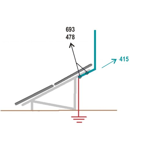 415-L0,60 | ΑΚΙΔΑ ΑΛΕΞ/ΝΟΥ ΤΥΠΟΥ FRANKLIN Φ16xL0,60mt Al-Mg-Si