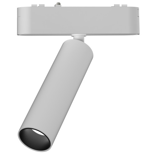EL183413 | LED SPOT ΑΛ/ΝΙΟΥ ΓΙΑ ΜΑΓΝΗΤΙΚΕΣ ΜΟΝΟΦΑΣΙΚΕΣ ΡΑΓΕΣ|ΙΡΙΣ|7W|4000k|650lm|114.5xΦ31xh144.8|ΛΕΥΚΟ|{enjoySimplicity}™