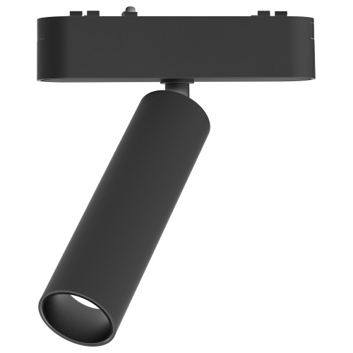 EL183414 | LED SPOT ΑΛ/ΝΙΟΥ ΓΙΑ ΜΑΓΝΗΤΙΚΕΣ ΜΟΝΟΦΑΣΙΚΕΣ ΡΑΓΕΣ|ΙΡΙΣ|7W|4000k|650lm|114.5xΦ31xh144.8|ΜΑΥΡΟ|{enjoySimplicity}™