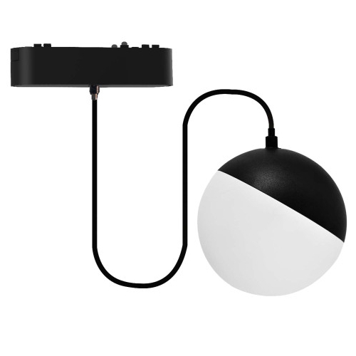 EL183422 | LED SPOT ΑΛ/ΝΙΟΥ ΓΙΑ ΜΑΓΝΗΤΙΚΕΣ ΜΟΝΟΦΑΣΙΚΕΣ ΡΑΓΕΣ|ΕΡΑΤΩ|10W|4000k|1030lm|135°|114.5xΦ100xh1000|ΜΑΥΡΟ|{enjoySimplicity}™