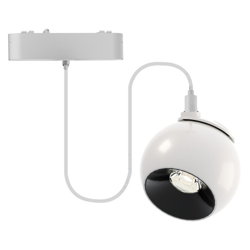 EL183425 | LED SPOT ΑΛ/ΝΙΟΥ ΓΙΑ ΜΑΓΝΗΤΙΚΕΣ ΜΟΝΟΦΑΣΙΚΕΣ ΡΑΓΕΣ|ΕΡΑΤΩ|12W|4000k|1200lm|36°|114.5xΦ100xh1000|ΛΕΥΚΟ|{enjoySimplicity}™