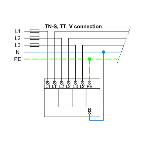 10454 | HLSA25-275/3+1 | SPD T1+T2+T3  | ΑΝΤΙΚΕΡΑΥΝΙΚΟ ΠΑΛΜΙΚΟΥ ΡΕΥΜΑΤΟΣ & ΠΡΟΣΤΑΤΕΥΤΙΚΟ ΥΠΕΡΤΑΣΗΣ | Hakel®