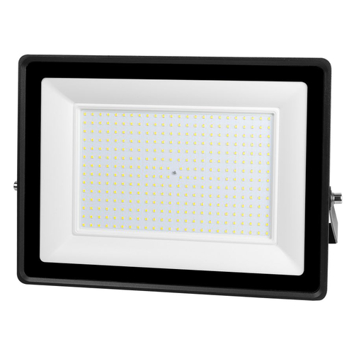 ELF13006 | LED 300W|6500k|24000lm FLOODLIGHT CAST ALUM.100-265V~IP65 GLASScover|BLACK|{enjoysimplicity}™