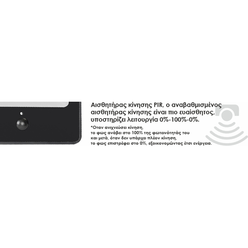 ELF40164 | LED SOLAR+ABS+PIR 16W|4000k|1600lm FLOODLIGHT ALUM.IP65|{enjoysimplicity}™