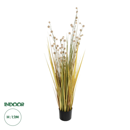 GloboStar® Artificial Garden CRASPEDIA GRASS 21479 Τεχνητό Διακοσμητικό Φυτό Κρασπέδια  Υ150cm