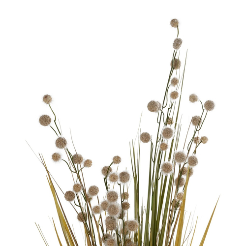 GloboStar® Artificial Garden CRASPEDIA GRASS 21479 Τεχνητό Διακοσμητικό Φυτό Κρασπέδια  Υ150cm