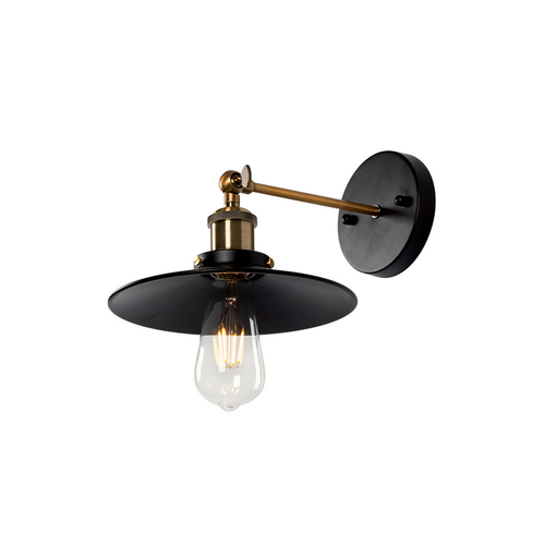DAMON ΑΠΛΙΚΑ 1XE27 ΜΑΥΡΟ D230mm
