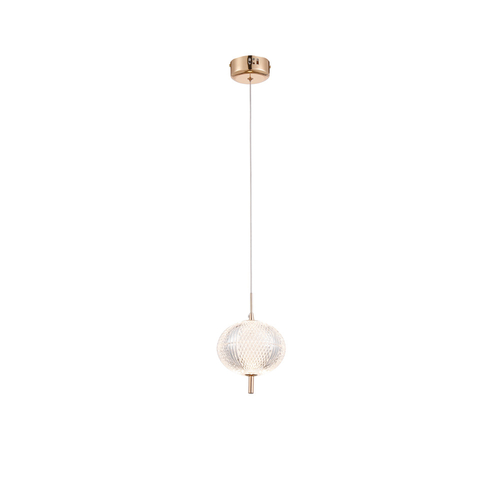 AMARO LED PENDANT 12W 3000K, GOLD