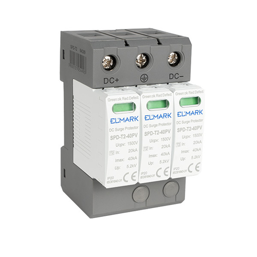 ΑΝΤΙΚΕΡΑΥΝΙΚΑ T2 3P SPD DC 1500V 40kA