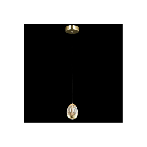 GOLDEN EGG LED PENDANT 4.8W 3000K, GOLD